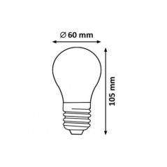 Filament-LED 7,2W 806lm 2700lm ,Domov , najled, najled.sk, elektro, elektro humenne
