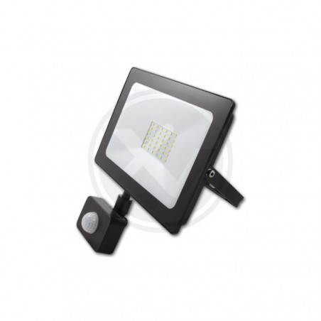 LED reflektor 30W s pohybovým senzorom, 4500K, IP65
