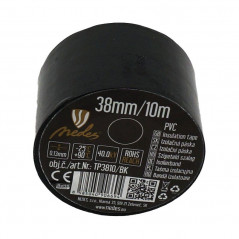 Izolačná páska 38mm/10m čierna -TP3810/BK ,Domov , najled, najled.sk, elektro, elektro humenne