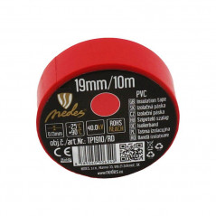 Izolačná páska 19mm/10m červená -TP1910/RD