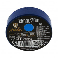 Izolačná páska 19mm/20m modrá -TP1920/BL ,Domov , najled, najled.sk, elektro, elektro humenne