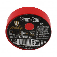 Izolačná páska 19mm/20m červená -TP1920/RD ,Domov , najled, najled.sk, elektro, elektro humenne