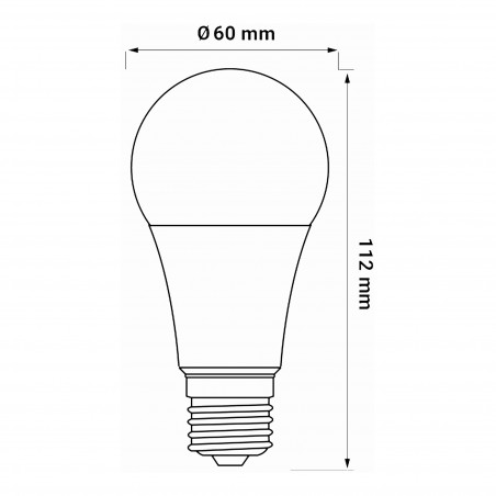 Žiarovka LED ORO 10,5W E27