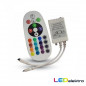 Infračervený diaľkový ovládač na RGB LED pásy 12V/24V, 72W/144W biely