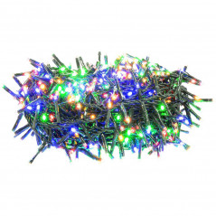 Vianočná reťaz ježko 11m RGB RXL 289