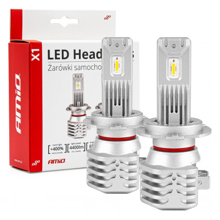 LED žiarovky hlavného svietenia H7 X1 Series AMiO ,Domov , najled, najled.sk, elektro, elektro humenne