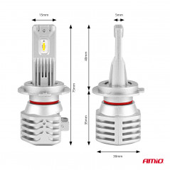 LED žiarovky hlavného svietenia H7 X1 Series AMiO ,Domov , najled, najled.sk, elektro, elektro humenne