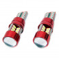 LED žiarovky CANBUS 27SMD 3014 T10e (W5W) White 12V/24V