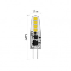 LED žiarovka Classic JC / G4 / 1,9 W (21 W) / 200 lm / neutrálna biela ,Domov , najled, najled.sk, elektro, elektro humenne