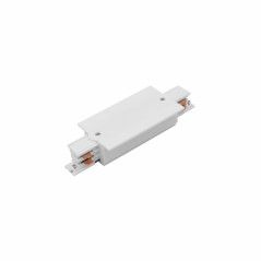 CTLS RECESSED POWER STRAIGHT CONNECTOR WHITE 8686 3F