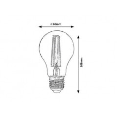 Filament-LED 6W 700lm ,Domov , najled, najled.sk, elektro, elektro humenne