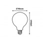 Filament-LED 8W 1055lm  2700K